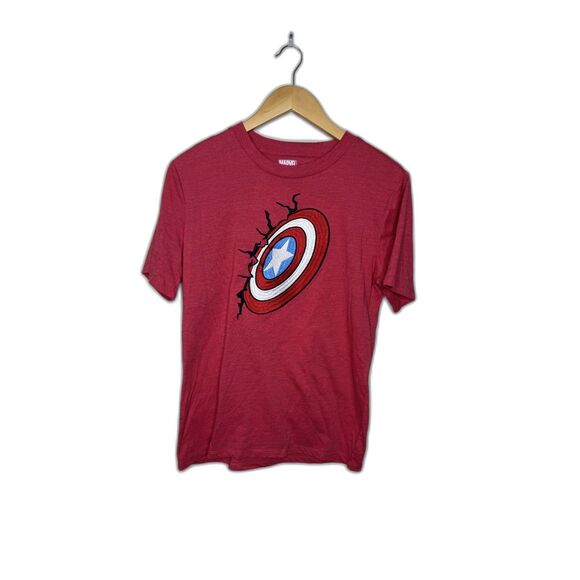 Marvel Captain America embroidered tee shirt size boys XL - Picture 1 of 5